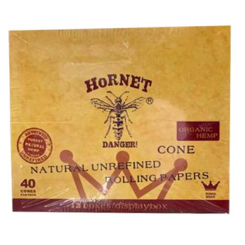 Hornet Classic Organic King Size Cones