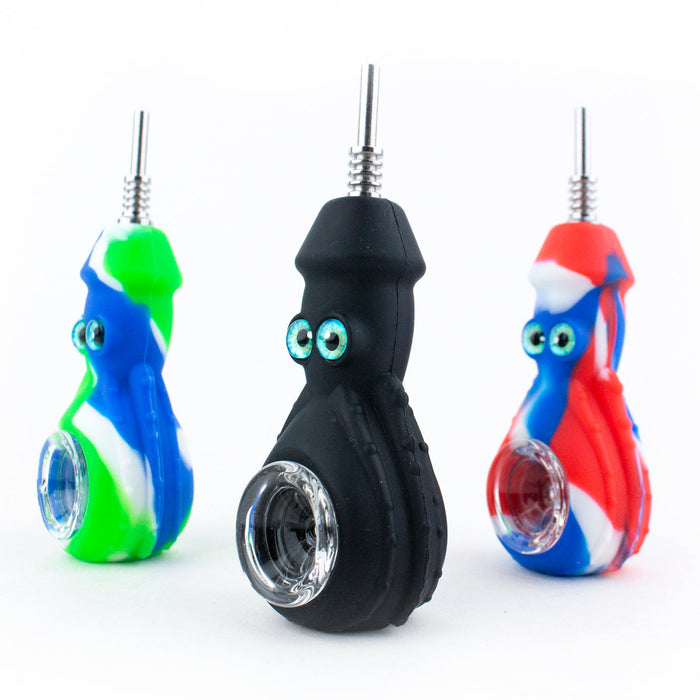 Octopus Silicone Honey Nectar Collector