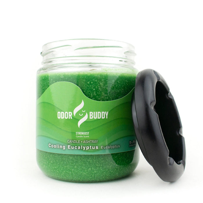 Odor Buddy  Candle w/ Ashtray Lid (11 Scents)