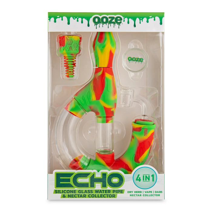 Ooze Echo Silicone Water Pipe & Nectar Collector
