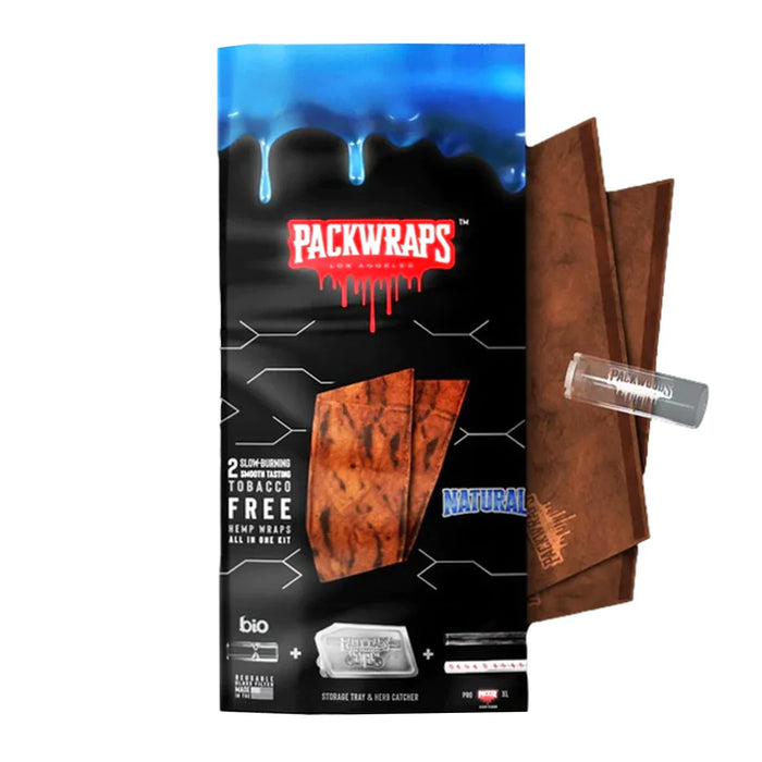 Packwraps x Twisted Hemp Wraps (2 Wraps Per Pack) (10 Packs in a Box Display)