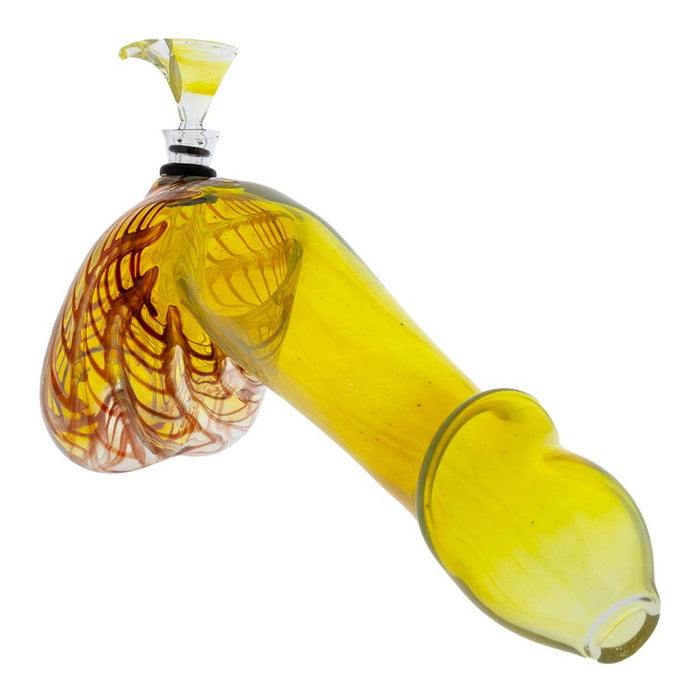 Penis Glass Pipe - Assorted Colors