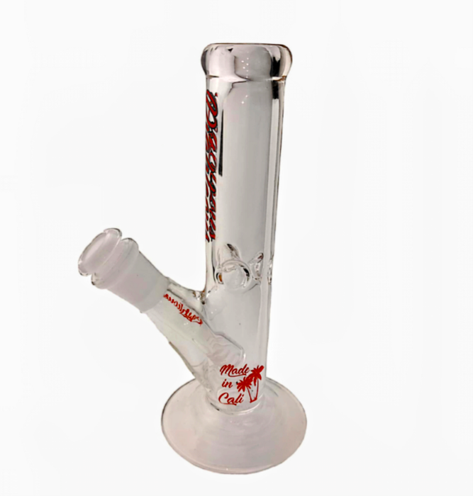7.5" Straight Righteous Glass Water Pipe R6-011