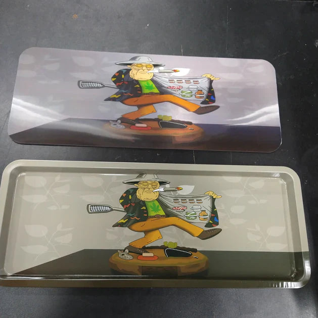 3D X - Large Metal Rolling Tray Magnetic Lid