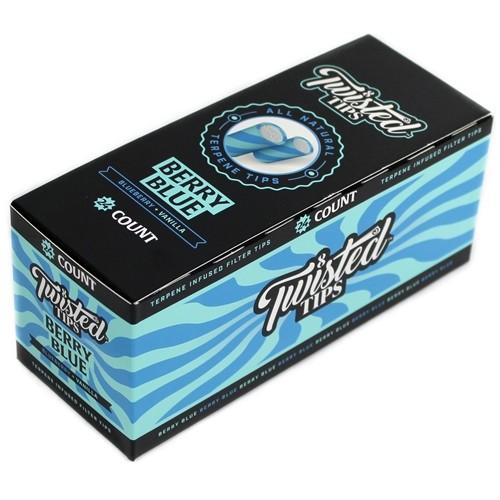 Twisted Hemp Tips Terpene Infused Tips - Berry Blue