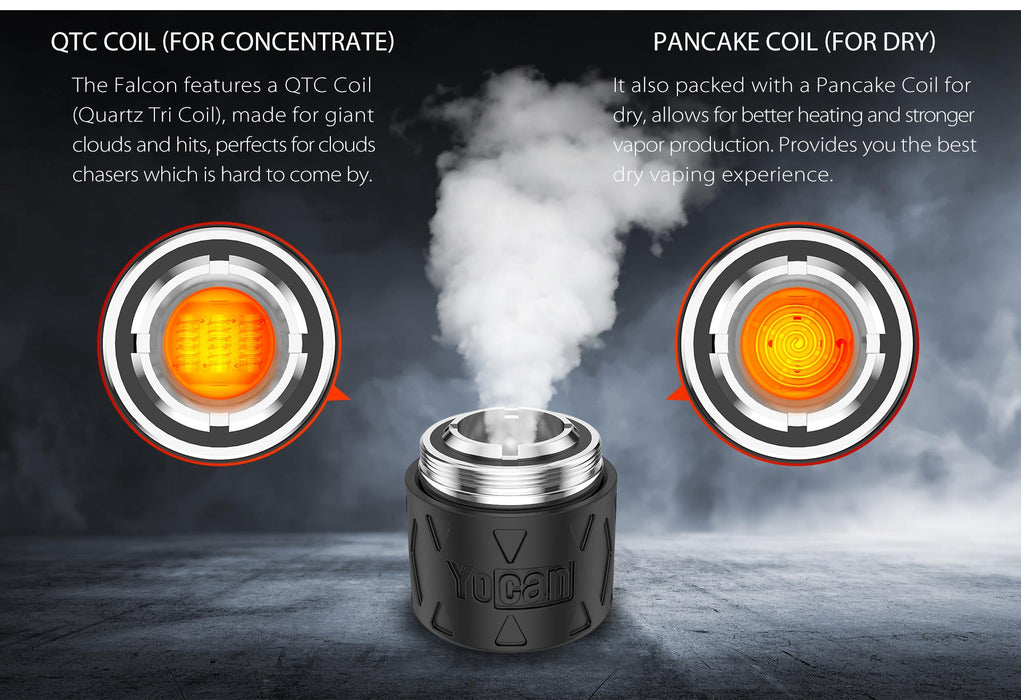 Yocan Falcon Wax And Dry Herb Kit