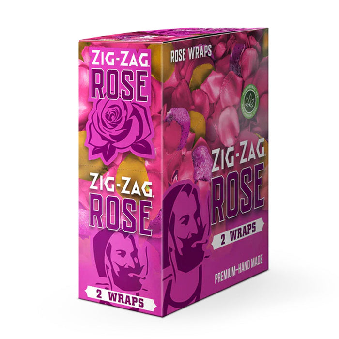 Zig Zag Rose 2 Rose Wraps (8 Tubes Per Display)