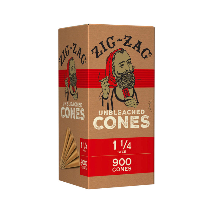 Zig Zag Unbleached Cones 1 1/4 900 Cones