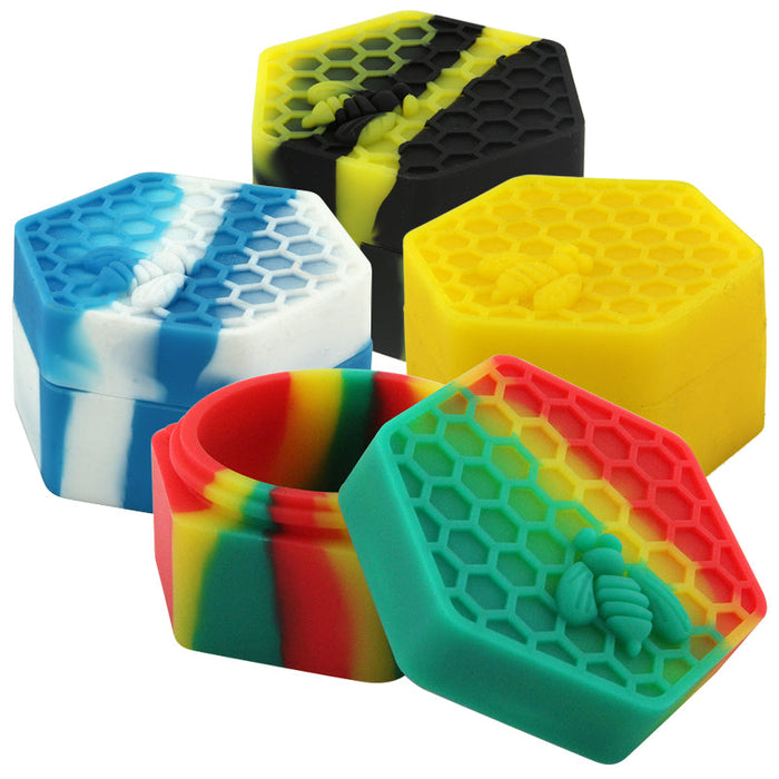 26ml Honeycomb Hexagon Silicone Jar