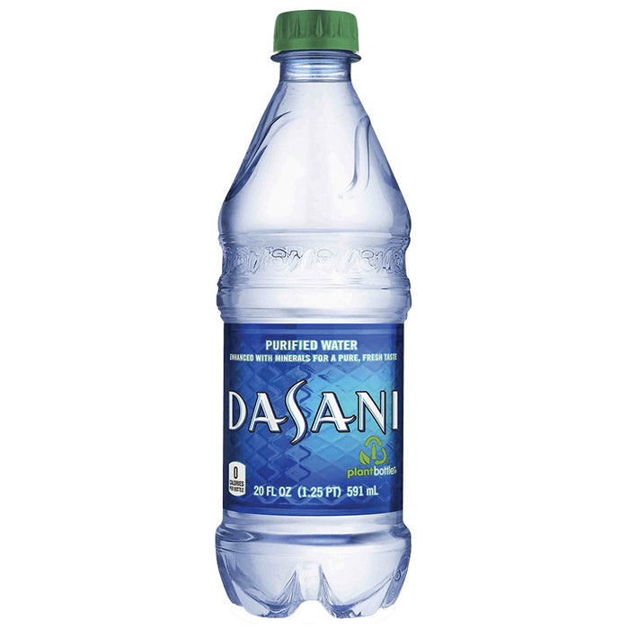 Dasani 20oz Full Water Bottle Safe Can