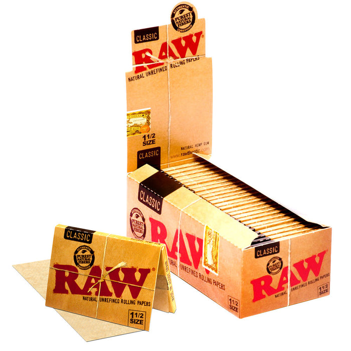 Raw Classic 1 1/2" Size Rolling Paper