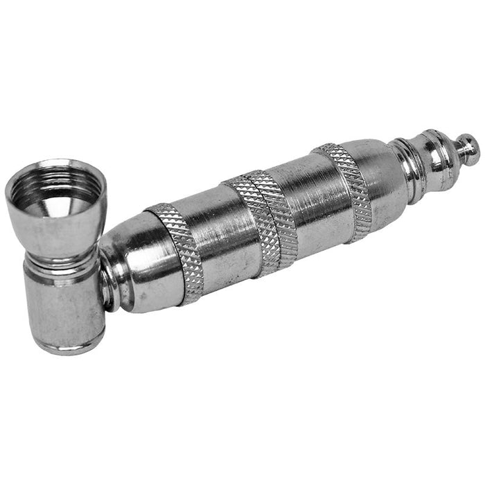 4" Double Chamber Metal Hand Pipe