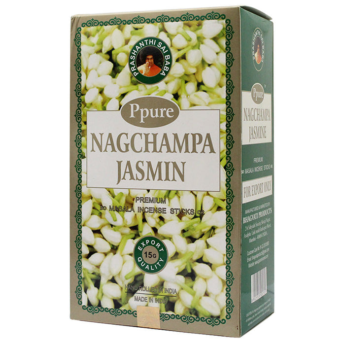 Ppure NagChampa Jasmin 15g Incense