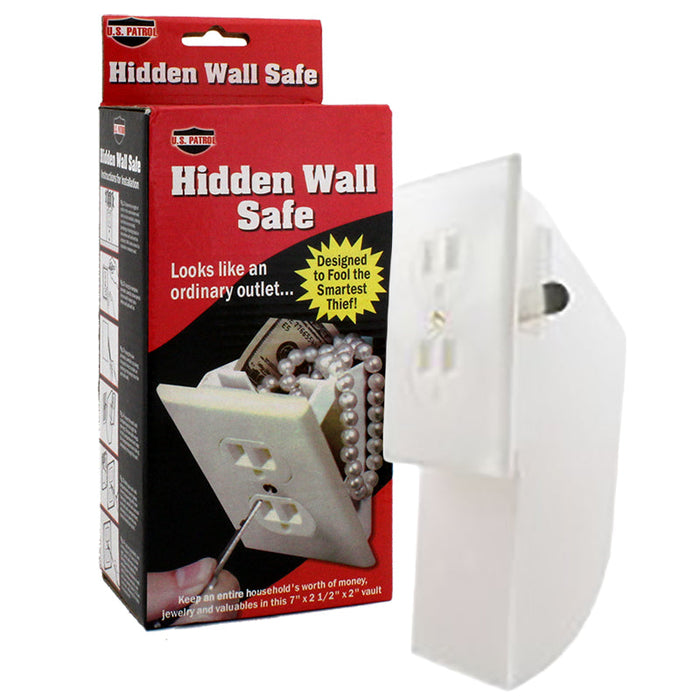 Hidden Wall Safe Can