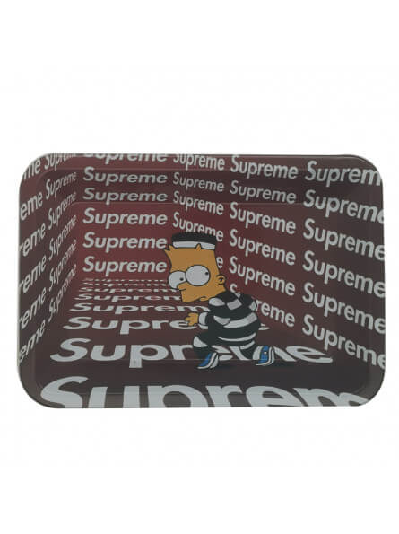 BW Bart Simpsons Supreme Rolling Tray w/ Lid