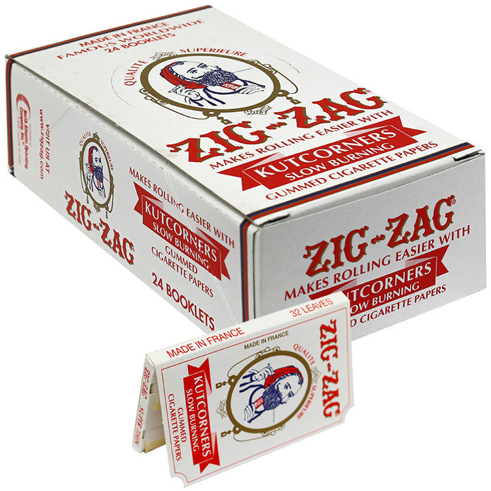 Zig-Zag Kutcorners Slow Burning Rolling Paper
