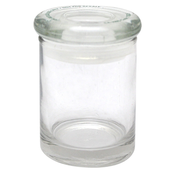 Small Clear Glass Jar