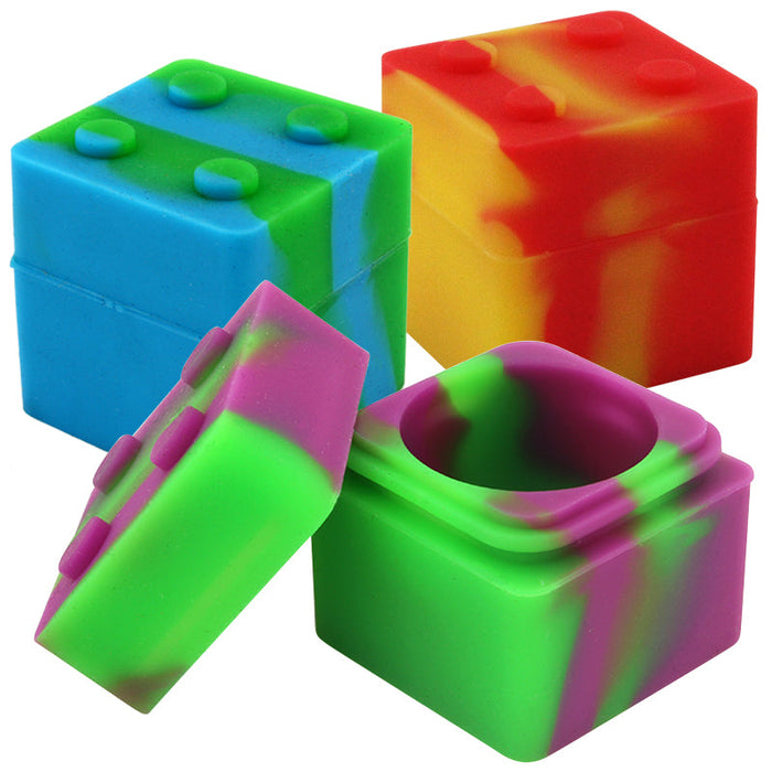 11ml Cube Stack Silicone Jar