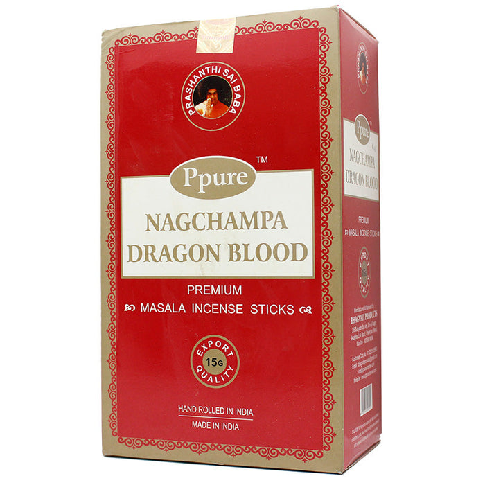 Ppure NagChampa Dragon Blood 15g Incense