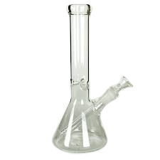 17" Beaker Glass Water Pipe