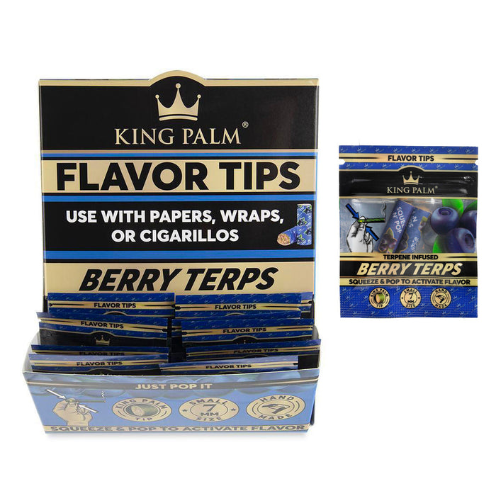 King Palm - Berry Terps - 2pk Flavor Tip Filters