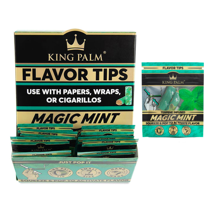 King Palm - Magic Mint - 2pk Flavor Tip Filters