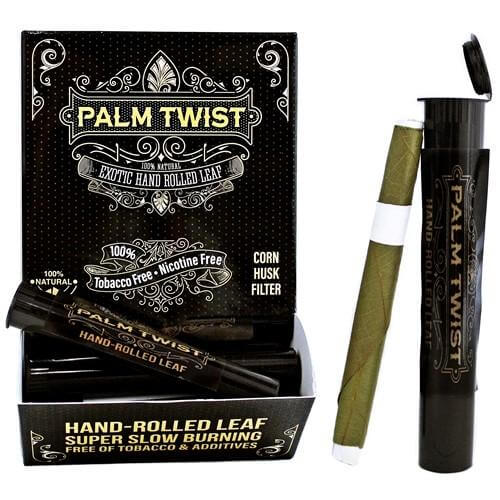 Palm Twist Hand-Rolled Leaf (1 Count Tubes Display)