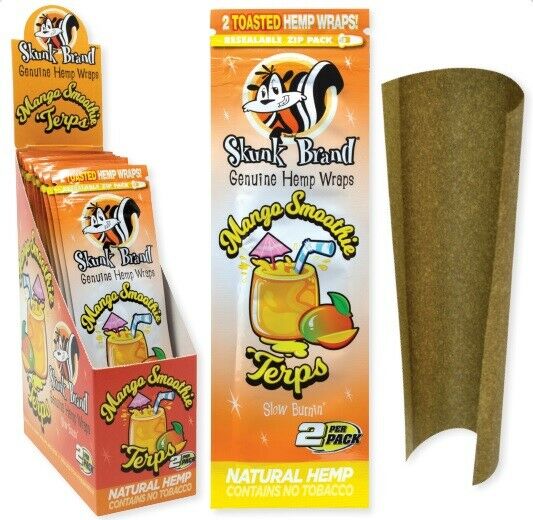 Skunk Brand - Genuine Hemp Wraps Slow Burnin' - Mango Smoothie