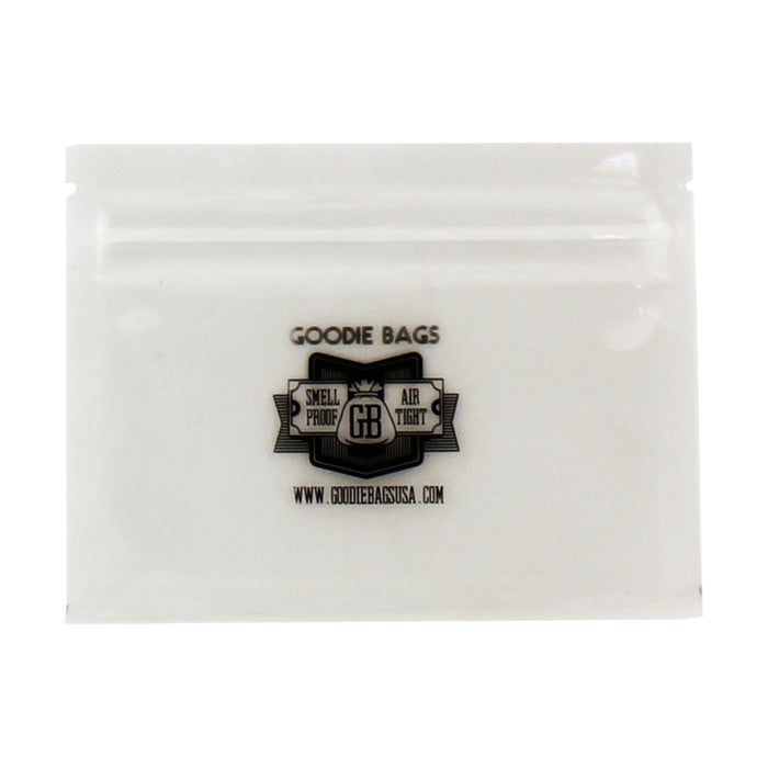 Goodie Bags Smell Proof Ziplock Small (4” x 3”) Clear (10 Bags)