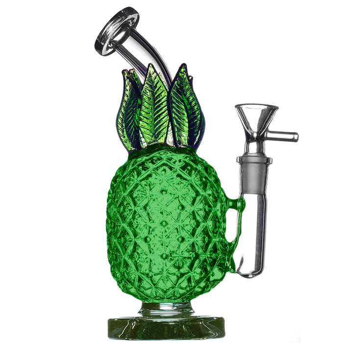 8" Pineapple Glass Water Pipe